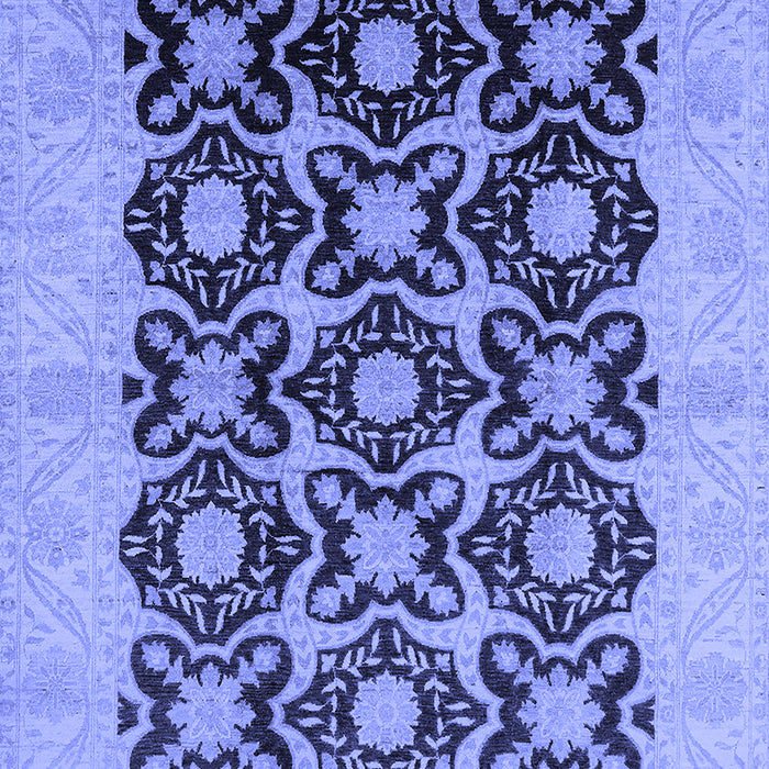Oriental Blue Traditional Rug, urb789blu
