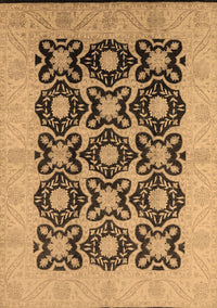 Oriental Brown Traditional Rug, urb789brn