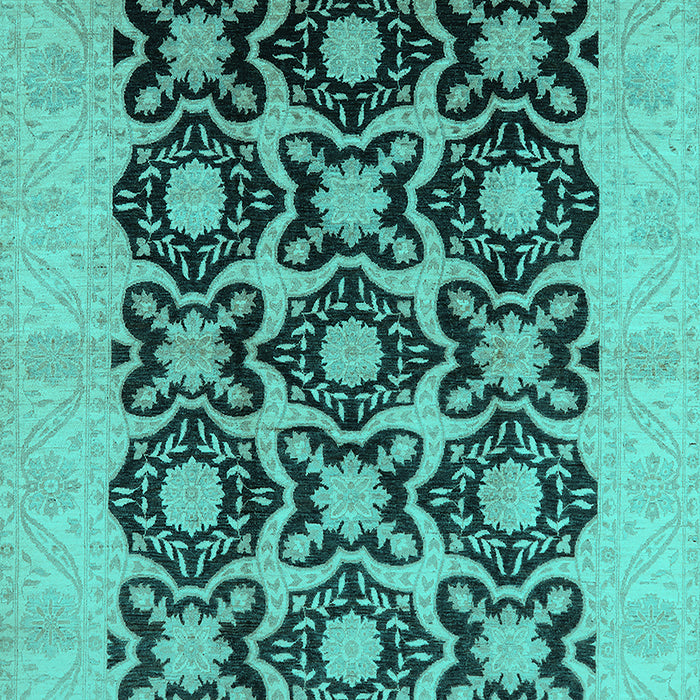 Oriental Turquoise Traditional Rug, urb789turq