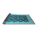 Sideview of Oriental Light Blue Traditional Rug, urb789lblu