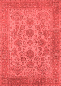 Oriental Red Industrial Rug, urb790red