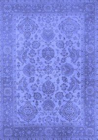 Oriental Blue Industrial Rug, urb790blu