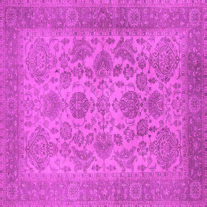 Square Oriental Pink Industrial Rug, urb790pnk