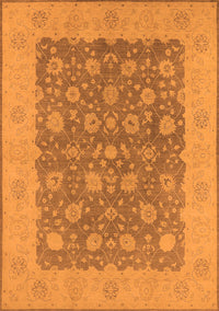 Oriental Orange Traditional Rug, urb792org