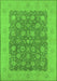 Oriental Green Traditional Rug, urb792grn