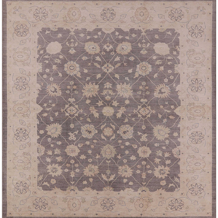 Square Machine Washable Industrial Modern Rose Dust Purple Rug, wshurb792