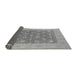 Sideview of Oriental Gray Traditional Rug, urb792gry