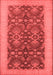 Oriental Red Traditional Area Rugs