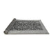 Sideview of Oriental Gray Traditional Rug, urb793gry