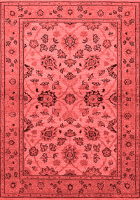 Oriental Red Traditional Rug, urb794red