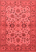 Oriental Red Traditional Area Rugs