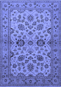 Oriental Blue Traditional Rug, urb794blu