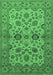 Oriental Emerald Green Traditional Rug, urb794emgrn