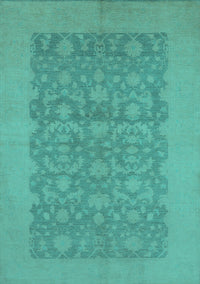 Oriental Turquoise Traditional Rug, urb795turq