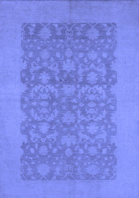 Oriental Blue Traditional Rug, urb795blu