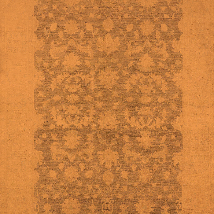 Oriental Orange Traditional Rug, urb795org