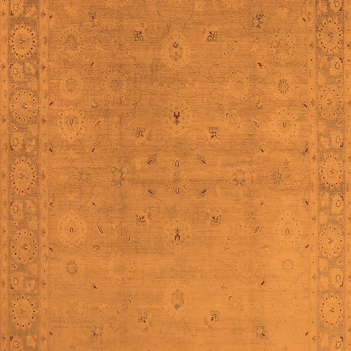 Oriental Orange Traditional Rug, urb796org