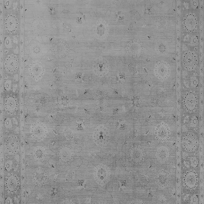 Machine Washable Oriental Gray Traditional Rug, wshurb796gry