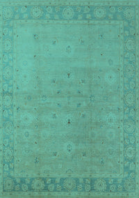 Oriental Turquoise Traditional Rug, urb796turq