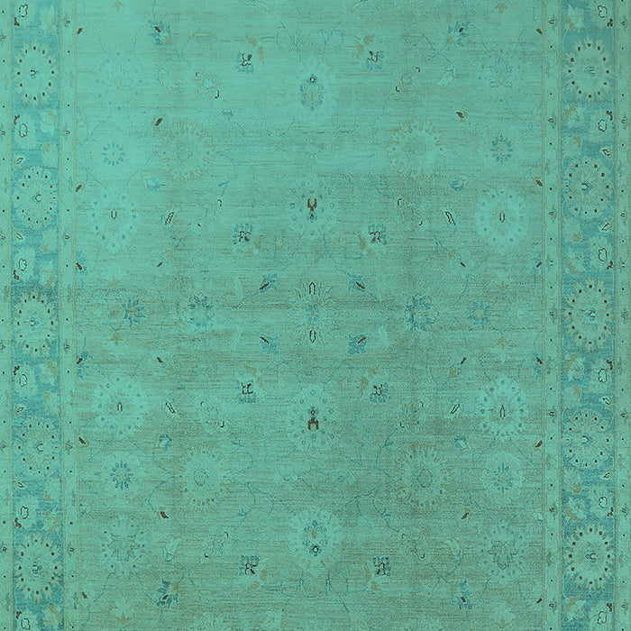 Oriental Turquoise Traditional Rug, urb796turq