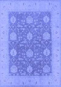 Oriental Blue Traditional Rug, urb797blu