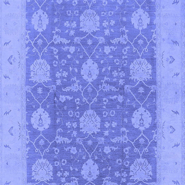 Oriental Blue Traditional Rug, urb797blu