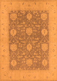 Oriental Orange Traditional Rug, urb797org