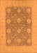 Oriental Orange Traditional Rug, urb797org