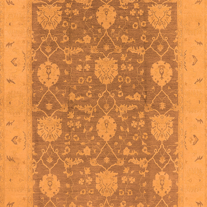 Oriental Orange Traditional Rug, urb797org