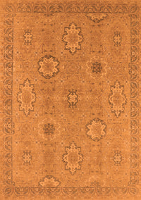 Oriental Orange Traditional Rug, urb798org