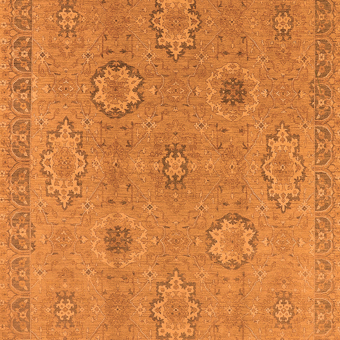 Oriental Orange Traditional Rug, urb798org