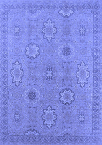 Oriental Blue Traditional Rug, urb798blu