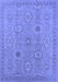 Oriental Blue Traditional Rug, urb798blu