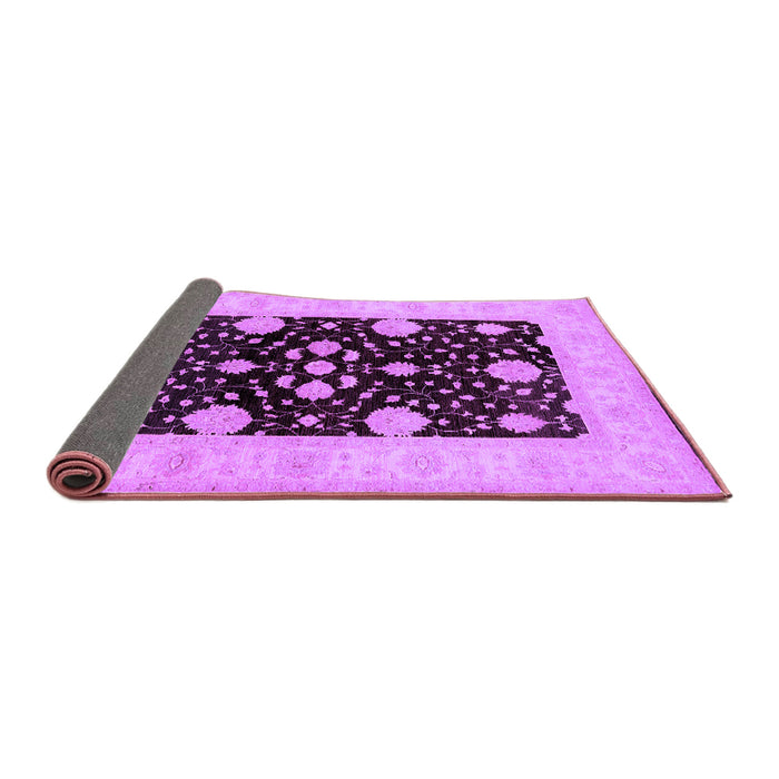 Sideview of Oriental Purple Traditional Rug, urb799pur