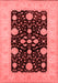 Oriental Red Traditional Area Rugs