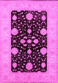 Oriental Pink Traditional Rug, urb799pnk