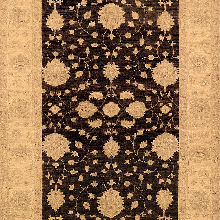 Oriental Brown Traditional Rug, urb799brn