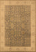 Oriental Brown Traditional Rug, urb800brn