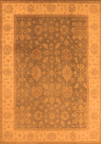 Oriental Orange Traditional Rug, urb800org