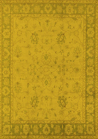 Oriental Yellow Industrial Rug, urb801yw