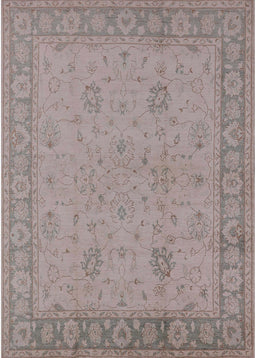 Machine Washable Industrial Modern Rose Dust Purple Rug, wshurb801