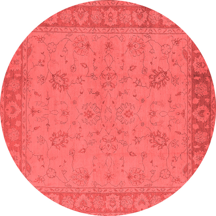 Machine Washable Oriental Red Industrial Rug, wshurb801red