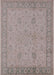 Mid-Century Modern Rose Purple Oriental Rug, urb801