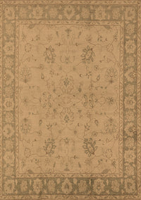 Oriental Brown Industrial Rug, urb801brn