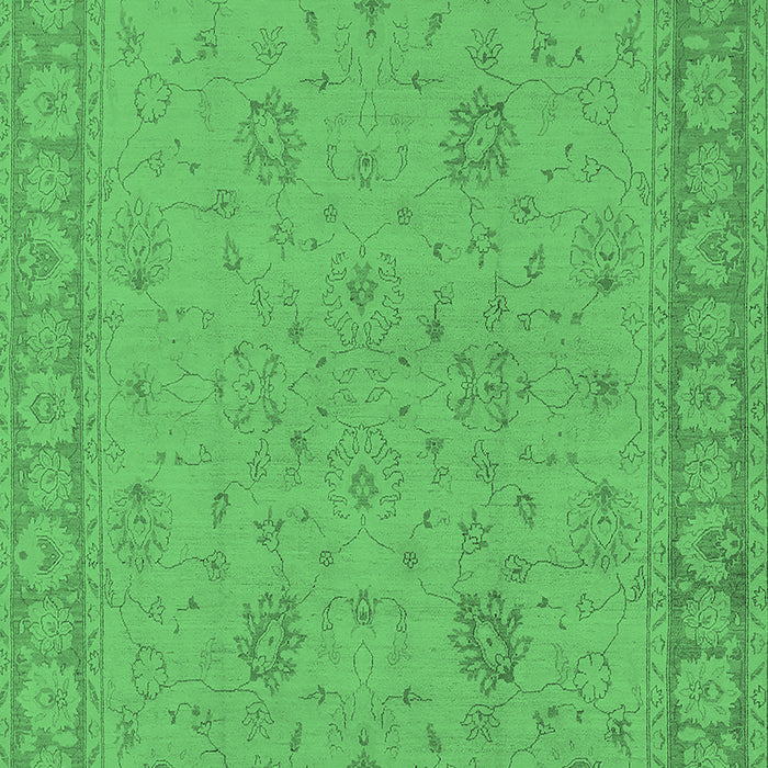 Oriental Emerald Green Industrial Rug, urb801emgrn
