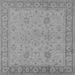 Square Oriental Gray Industrial Rug, urb801gry