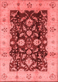 Oriental Red Traditional Rug, urb802red