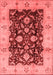 Oriental Red Traditional Area Rugs