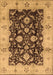 Oriental Brown Traditional Rug, urb802brn