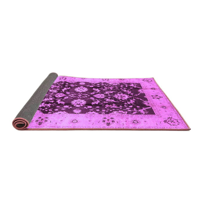 Sideview of Oriental Purple Traditional Rug, urb802pur